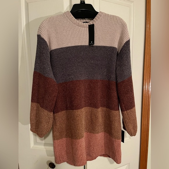 Striped sweater dress Lulus - Picture 2 of 4